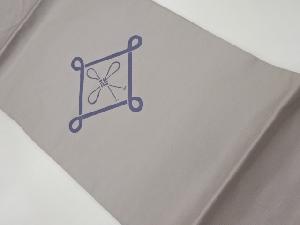 変わり菱に紐模様名古屋帯